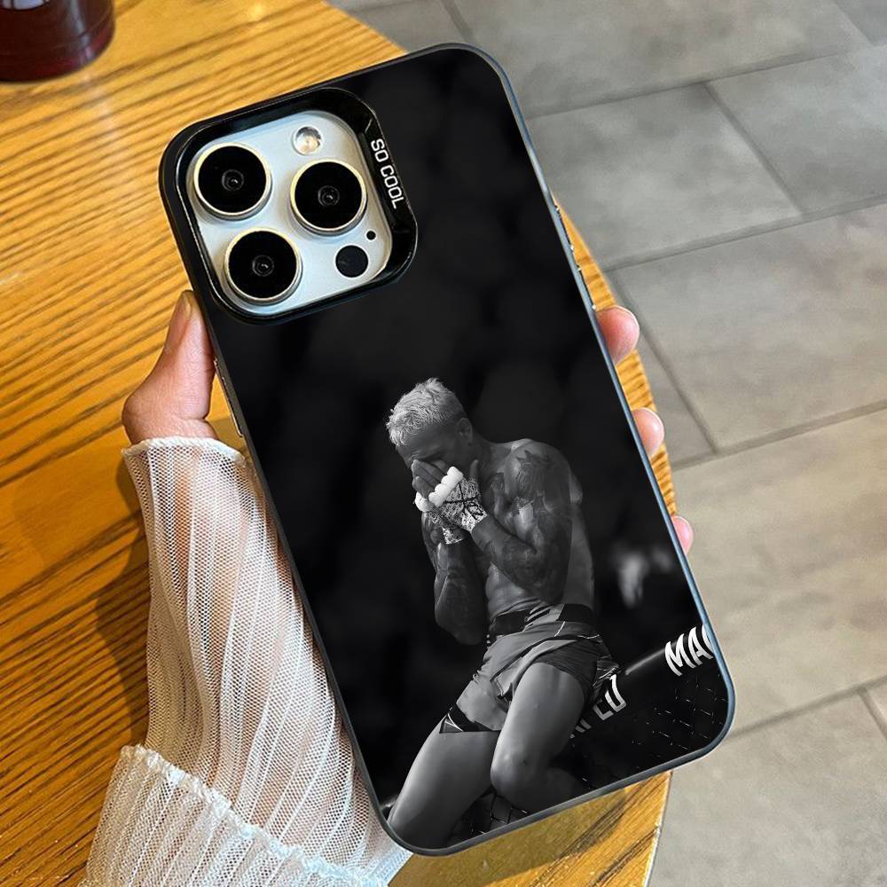 

Combat AthletesC-Charles O-Oliveira-a Phone Case For iPhone 16 17 15 14 12 13 Pro Max Black Color Shockproof Cover iPhone12