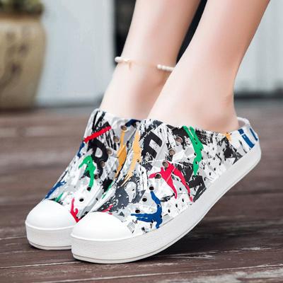Unisex EVA Casual Slip-On Gartenschuhe - Atmungsaktive, rutschfeste Sandalen mit geschlossener Zehenpartie für den Außenbereich