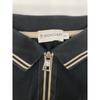 Moncler Black Half-zip Polo Shirt Tops sUsed