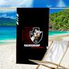 Vasco Fußballverein Bedrucktes Strandtuch, Superweiche Mikrofaser, Perfektes Geschenk Geburtstag, für Pool, Strand, Reisen, für Familie und Freunde