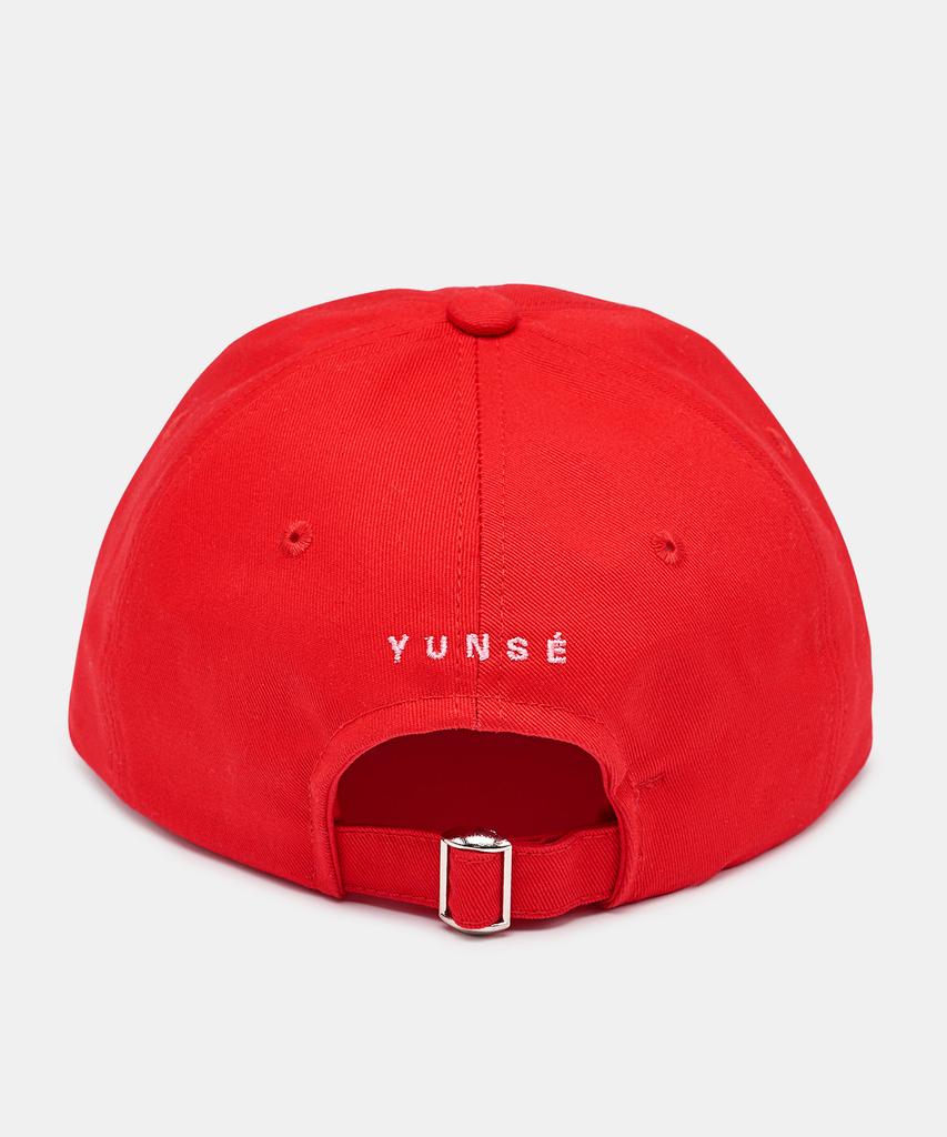 Yunse Hatch Cotton Cap (Red)