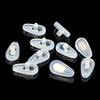 Push-In Silicone Anti-Slip Eyewear Accessories Eye Care Tools Silicone Nose Pads Glasses NosePads