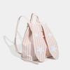 Sweet and Cute Vertical Stripes Contrasting Star Bag Rabbit Ear Commuter Large Capacity Canvas Tote Canvas Backpack