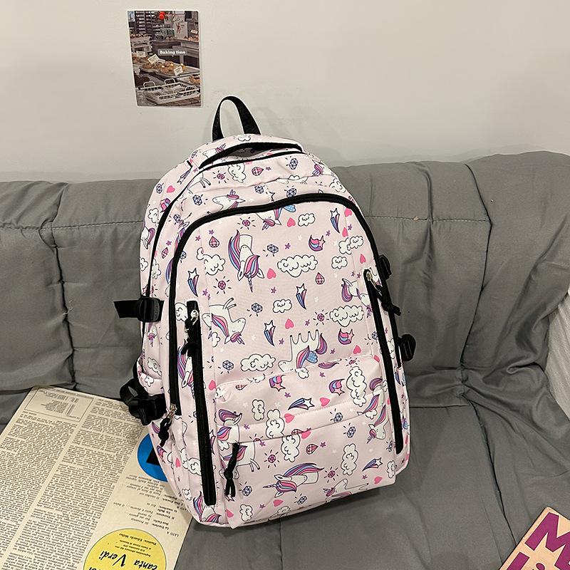 

New Graffiti Printing Joker Large Capacity Backpack Backpack for Junior and Senior High School Students Outdoor Travel and Leisure. .