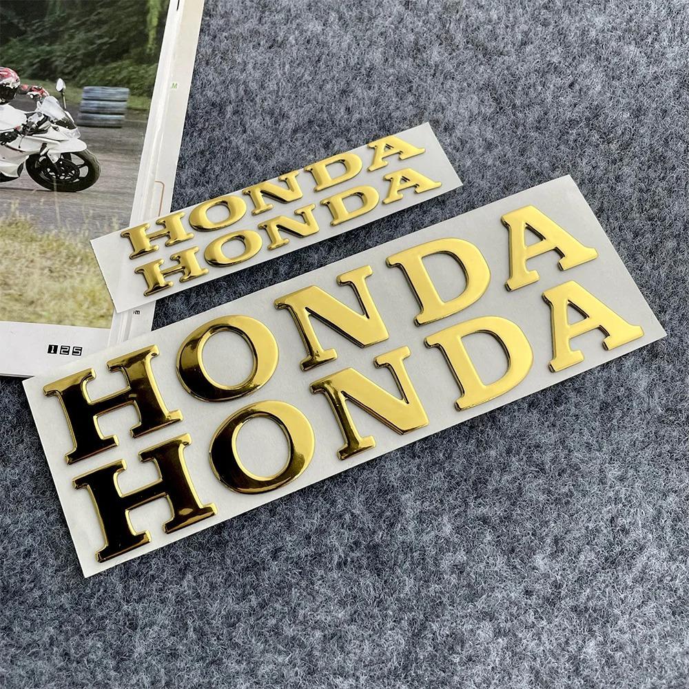 Honda Sticker 3D Letter Label Motorcycle Decoration Accessories Fuel Tank Body Tail Wing Side Pcx160nss350pcx125cbr650r