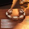 Banyan Tree S925 Silver Oval Bracelet - Women's Fashionable Statement Jewelry Gift