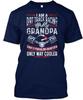 Dirt Track Racing Opa Ich Bin Ein Wie Regulär Nur T-Shirt Hergestellt in den USA S bis 5XL