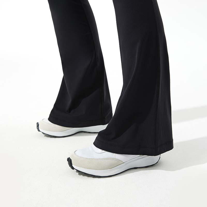 Women's Plus Size Yoga Flare Pants - High Waist, Hip Lifting, Tummy Control Fitness Wear