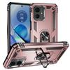 For Motorola Moto G54 Case Luxury Armor Shockproof Phone Case For Moto G54 G 54 MotoG54 Car Magnetic Ring Holder Back Cover