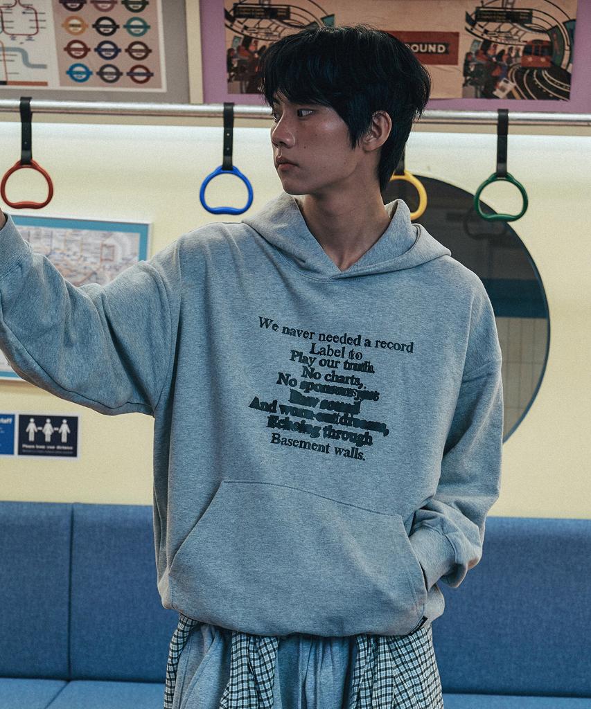 [Set] El Record Label Remind Hoodie 2-Piece Package