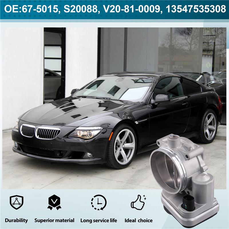 A99F-Car Throttle Body With TPS Sensor 13547535308 For BMW E60 550I E63 650I E65 750I 750Li E70 X5 67-5015 S20088 V20-81-0009