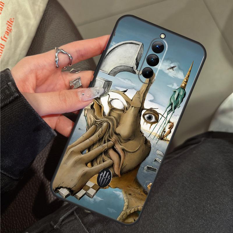 

Salvador Dali Art Case For ZTE Nubia RedMagic 11 10 Pro Plus 9 8 9S 8S 10S Pro 5G 5S 6S 7S 6 7 Pro 11 Air Cover RedMagic10S Pro Plus