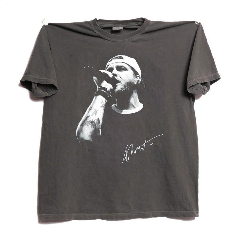 Alex Warren vtg classic style charcoal t-shirt QT8117 XXXL