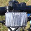 Bicycles Front Rear Reflector Mountain Bike Safety Warning Reflectors for Handlebar Seatpost and Night Cycling Enduring