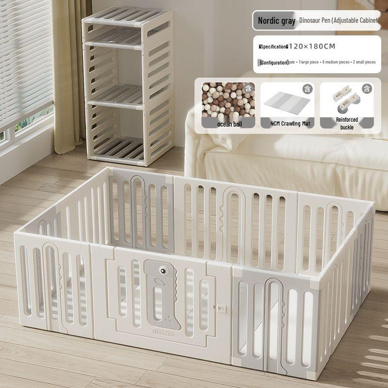 Indoor Baby Safety Playpen & Crawling Mat