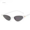 Small Cat Eye Sunglasses Women Brand Designer Vintage Rivet Narrow Triangle Sun Glasses Female Black Shades Streetwear Eyewear