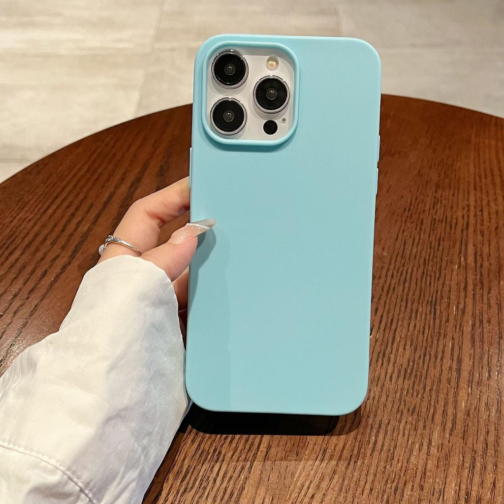 Simple and High End Frosted Large Hole Apple 16 Mobile Phone Case Iphone15promax Protective Case 14pro13 12XR