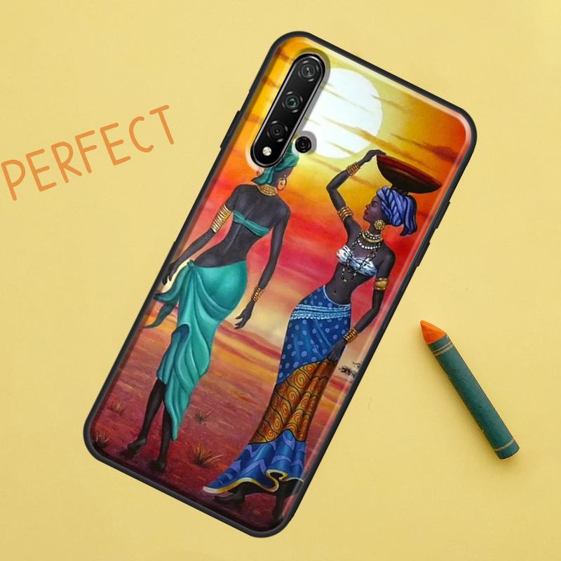 South Africa Woman For Huawei Nova Y91 Y70 Y72 Y73 Y60 Y90 Y61 8i 7i 11i 12i 12s 9 10 SE P20 P30 P40 Lite Case
