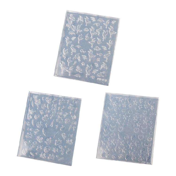 Multi Pattern Embossing Nail Art Silicone Mold For Customizable Resin Accessories And Craft Enthusiasts Jewelry Mould