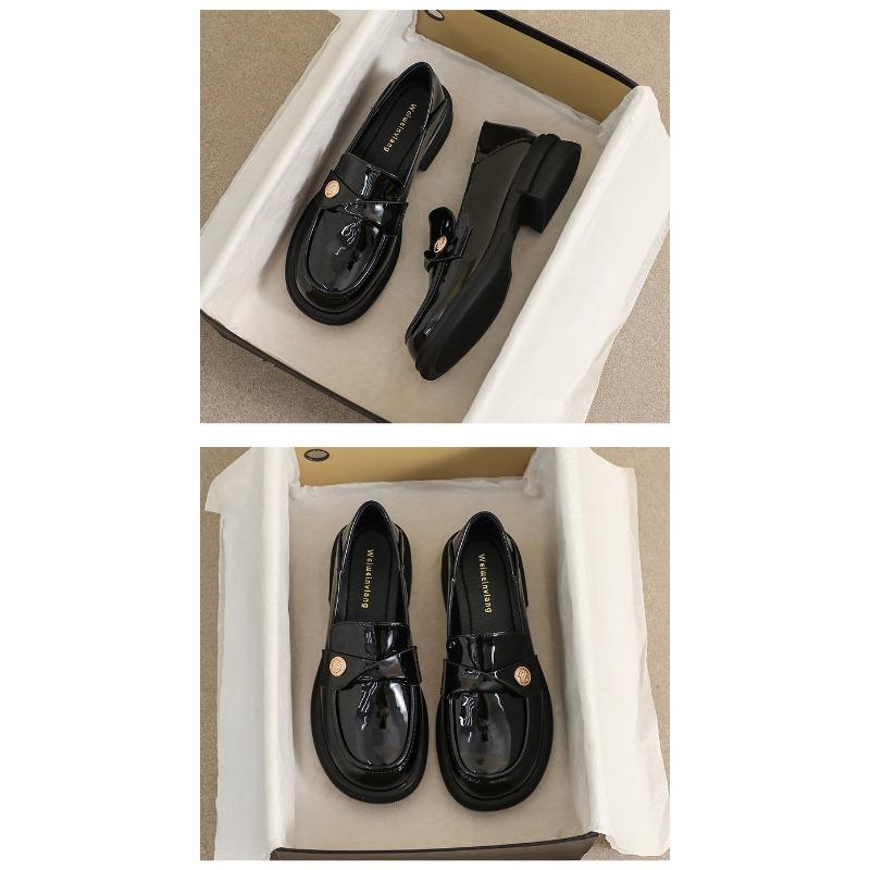 Women's Platform Leather Shoes