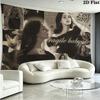 Lana Del Rey Poster Wandteppich Ästhetisches Wandbehang Gedruckter Stoffdecke Dekorative Wandteppiche für Schlafzimmer Wohnzimmer Heimdekoration
