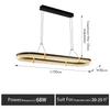 Modern minimalist restaurant pendant light Nordic creative personality designer art bar kitchen long dining table pendant light