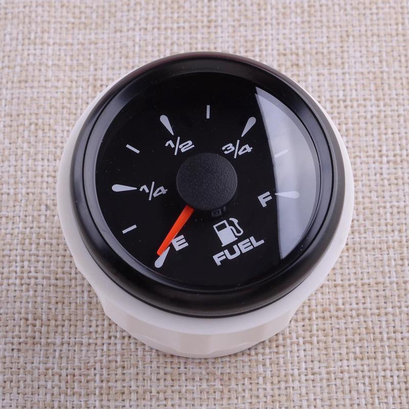 Universal 9-32V 52mm 2  Fuel Diesel Gas Tank Level Gauge Adjustable Backlight Color for Car Boat Marine Truck Motorcycle ATV