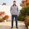 Activewear Men Quarter Zipper Pullover Sweatshirt, Mock Neck Long Sleeve Casual Lightweight Athletic Tops Shirt, Loose Fit Fall Winter for Workout