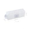Korean Polka Dot Puffy Pencil Case with Handle Large Capacity Pencil Pouch Portable Storage Bag Makeup Bag Stationery Organizer