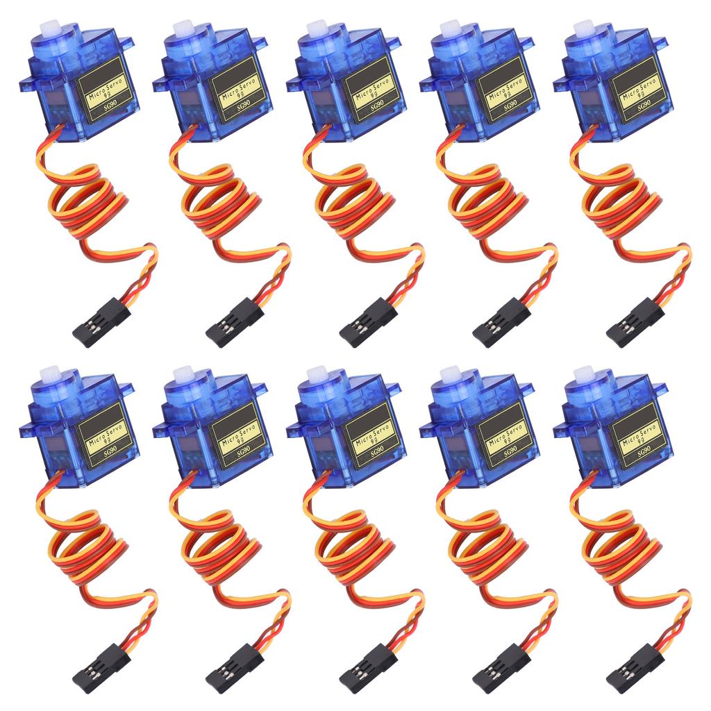 10Pcs Servo Motor Fixed Wing Airplane Model Remote Control DIY Server Driver Module SG90