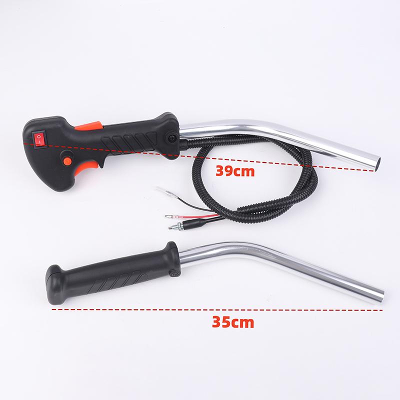 1 Set For Gasoline Brush Cutter Grass Trimmer Tube Handle Throttle Trigger Cable Manual Throttle Switch Assembly