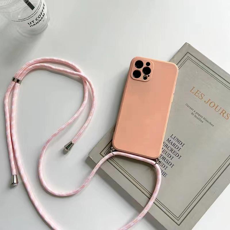 Necklace With Strap Cord Crossbody Lanyard Case For Google Pixel 7 6 8 9 10 Pro XL 7A 6A 9A Coque Cover Pixel 8 Pro 8A Funda