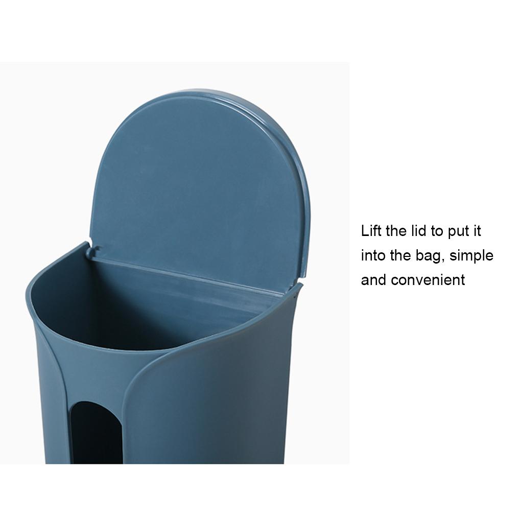 Aufbewahrungsbox Mülleimer Müllbehälter Langlebiges Küchengerät Einfacher Stil Kein Bohren Selbstklebend Haushaltswaren
