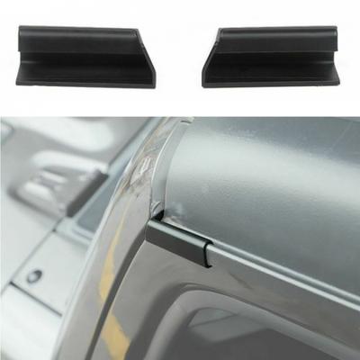 Oberflächen-Regenrinnen-Erweiterungskanal-Kit Für Jeep Wrangler JL JT 2018+ Schwarz