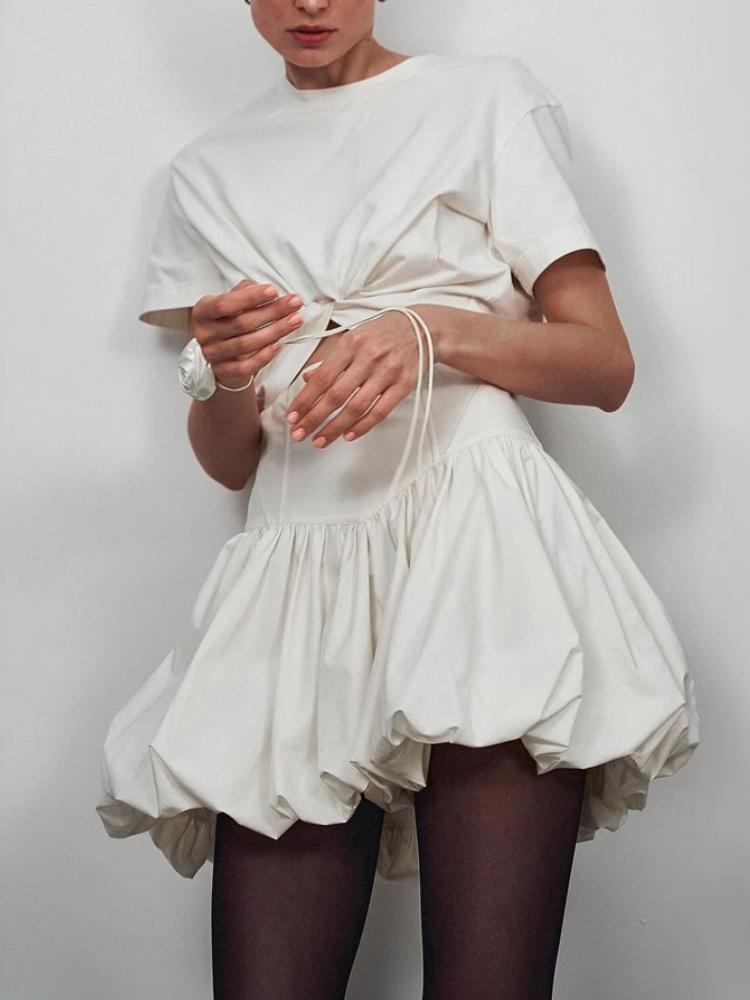 Fusta plisata Haine Y2k Femei elegante, culoare solida, talie inalta, linie A, mini fusta din anii 2000, fuste de petrecere de seara, haine de strada