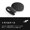 Sync Go Couples Vibrator Travel Edition Vibrator Wearable Vibrating Couple Toy Vibration Sharing Rechargeable Travel Case Black We-Vibe - C-Shaped - -