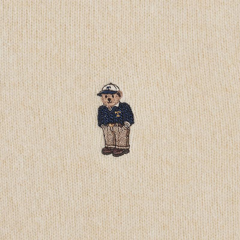 Teenie Weenie Men's Embroidered Wool Sweater