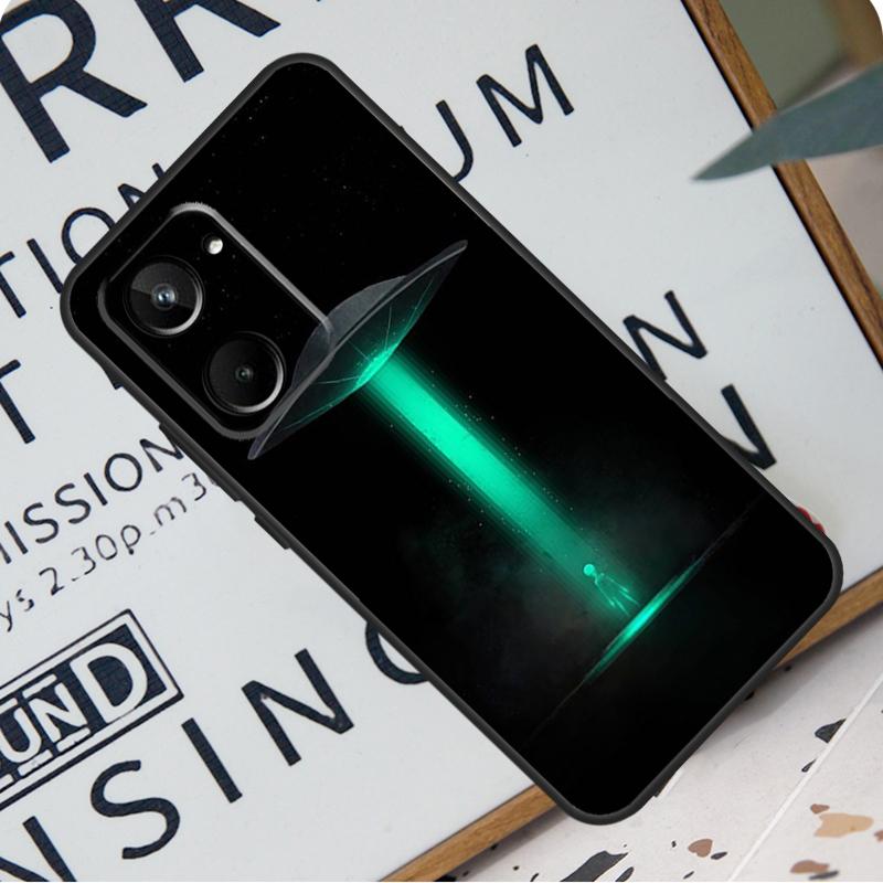 Funny Alien For Realme 12 11 10 9 Pro Plus GT5 GT Neo 6 C55 C53 C51 C35 C33 C30 C25s C21Y C31 C67 Case