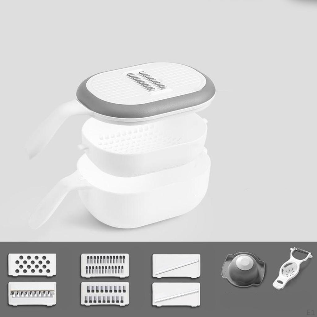 Cutter Slicer Onion Chopper Grater Food Container Vegetable Fruit-Cheese-Potato Chopper-