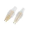 2Pcs Replacement Mini Earphone Cable Pin Audio Plug for HD580 HD600 HD650 HD25
