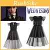 Wednesday Addams The Addams Family Cosplay Black Dress Dance Uniform Party