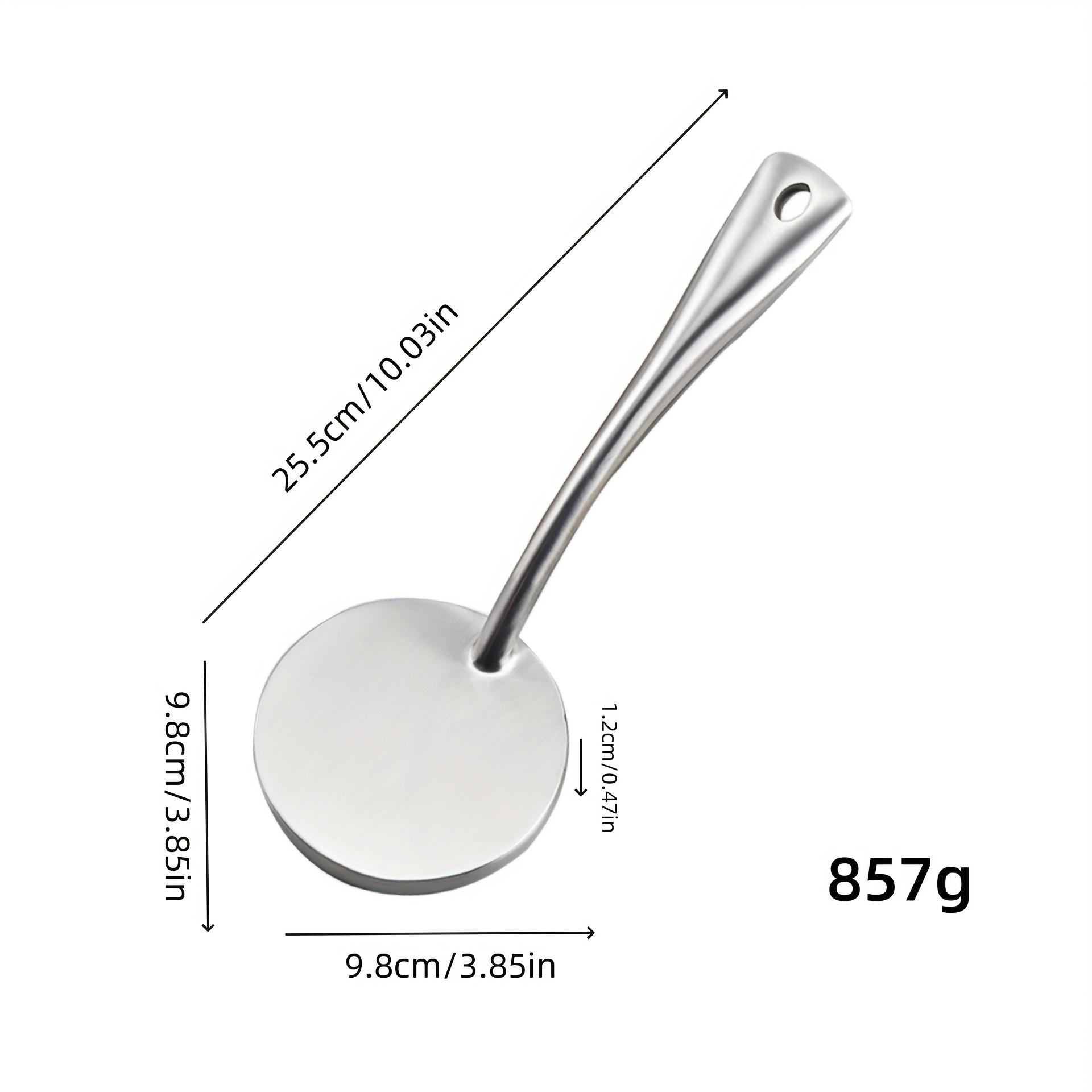 

Инструмент для отбивания мяса из нержавеющей стали - Цельный молоток для стейка, Прочный кухонный гаджет для отбивания курицы, говядины и свинины Meat press pat A