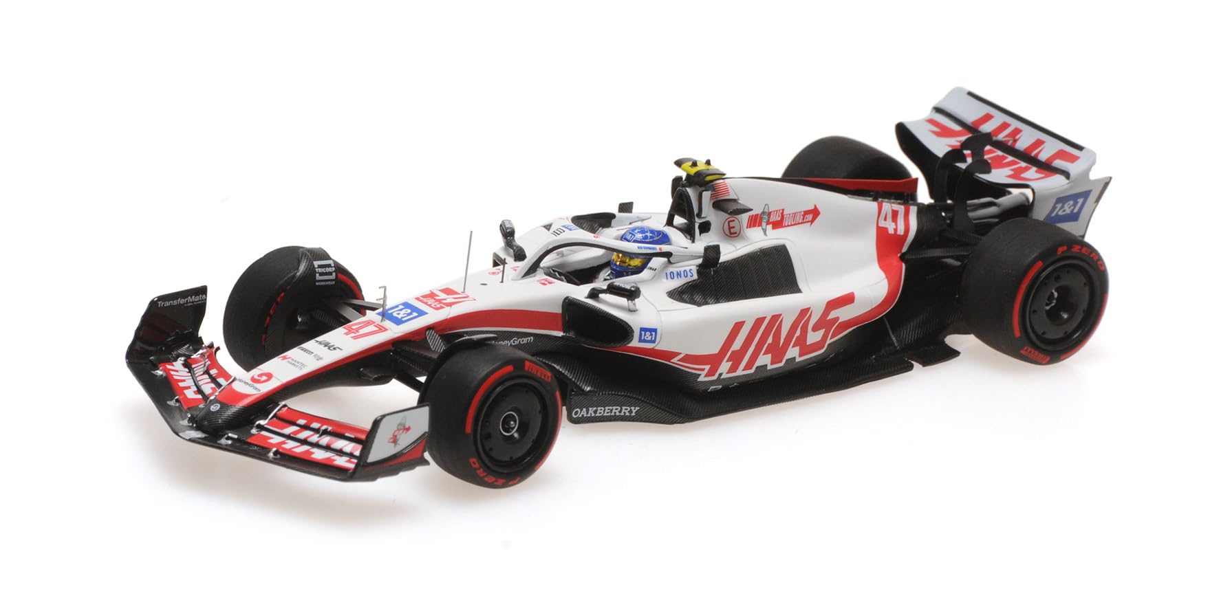 

MINICHAMPS КОМАНДА HAAS F1 2022 Гран-при Бразилии Шумахер 1/43 VF-22 М.