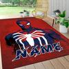 Custom Name "Spiderman Urban Adventure" Carpet Rug Customizable Soft Washable Anti-Slip Home Living Room Sofa Mats Personalized Rug. 09096