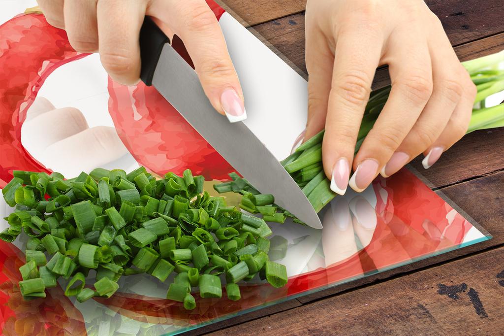 Glass stovetop protector 50x52 Chili