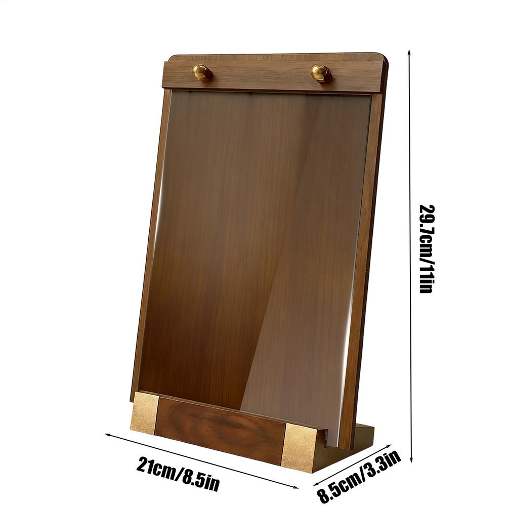 Acrylic Table Sign Holders Menu Clipboard Horizontal Vertical Non-slip Base Table Top Sign Display Shelf Detachable Table Sign