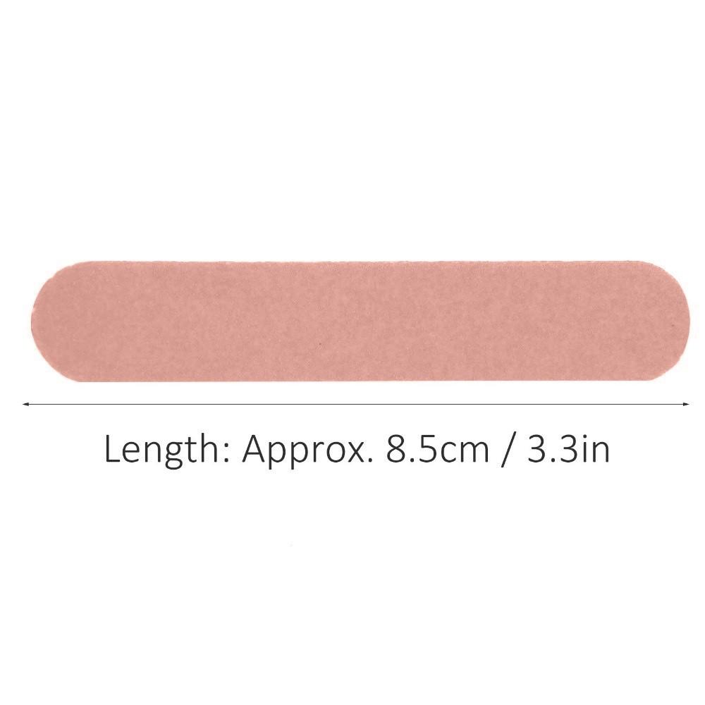100pcs Double Sided Disposable Nail File Wood Board Manicure Nail File Nail Polishing File  Home Use