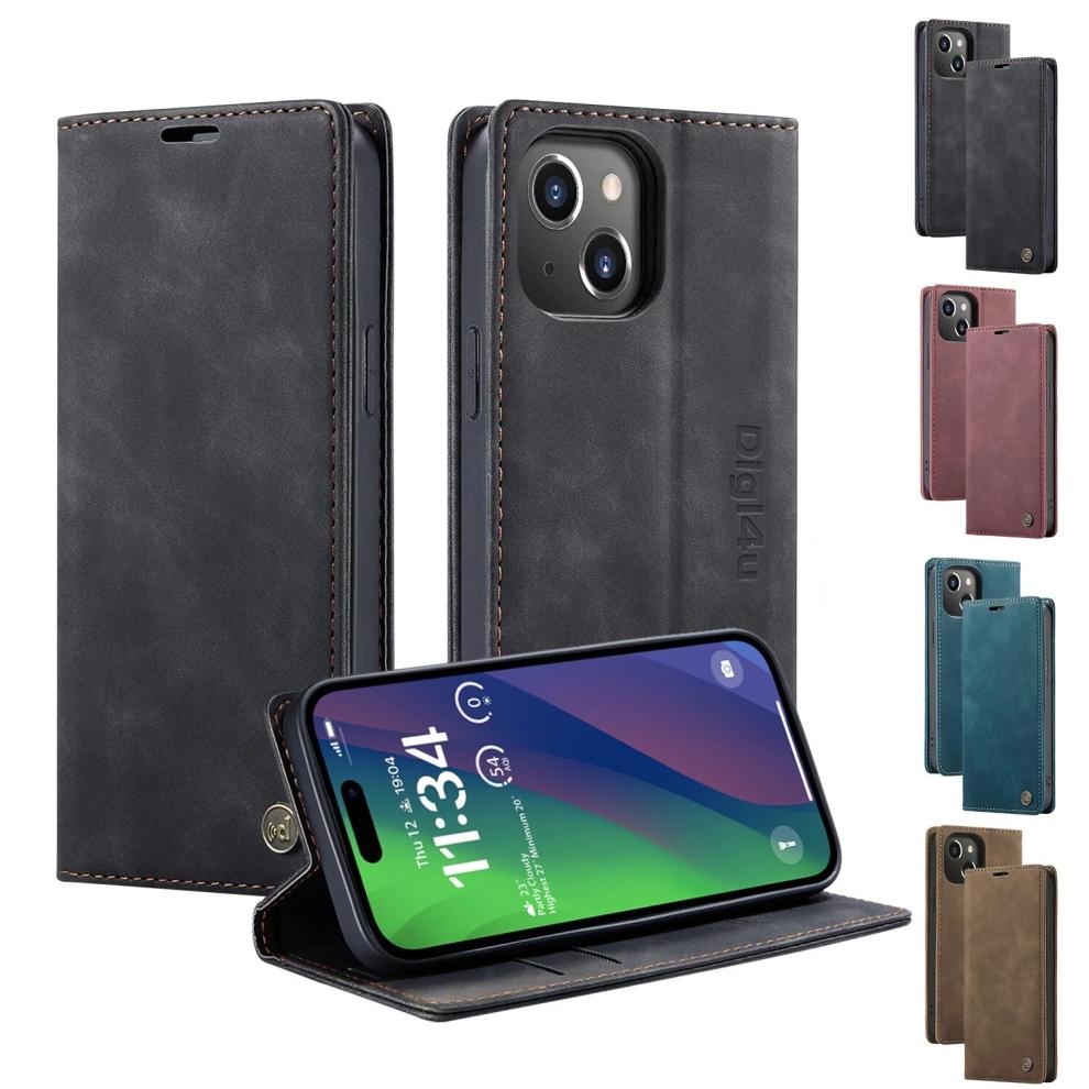 Für Samsung Galaxy S23 Plus Klapp-Leder-Geldbörse Handyhülle Cover Blau