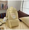 Schoolbag Mori Ins New High-value Fresh and Sweet Candy-colored Backpack, Lightweight Travel Backpack for Junior and Senior High School Students