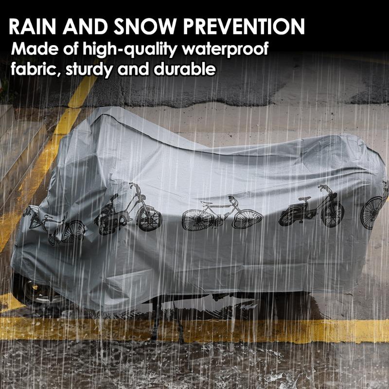 Summer Outdoor Universal Motorbike Waterproof Cover Four Seasons Snow Sunshade Rain Cover Bike Dustproof Accessories